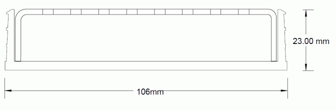 100PPSGBL20 Linear Drain
